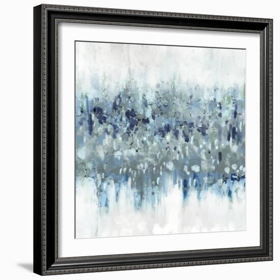 Blue Crossing I-Dan Meneely-Framed Art Print