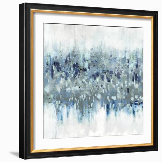 Blue Crossing I-Dan Meneely-Framed Art Print