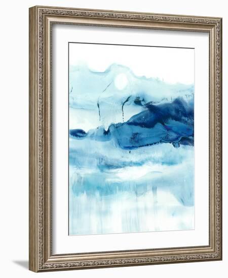 Blue Currents I-Ethan Harper-Framed Art Print