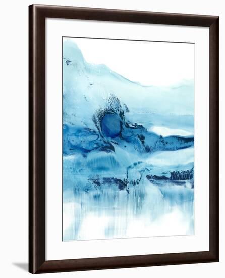Blue Currents II-Ethan Harper-Framed Art Print