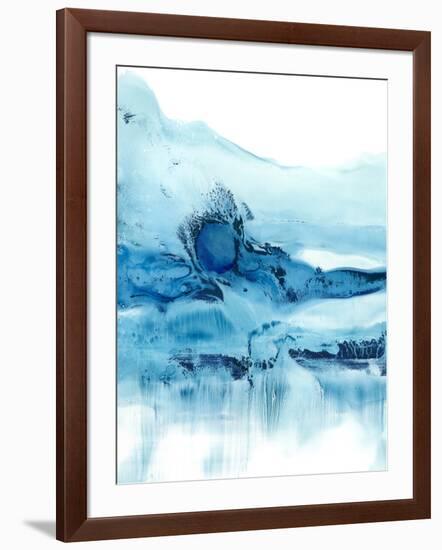 Blue Currents II-Ethan Harper-Framed Art Print