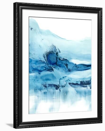 Blue Currents II-Ethan Harper-Framed Art Print