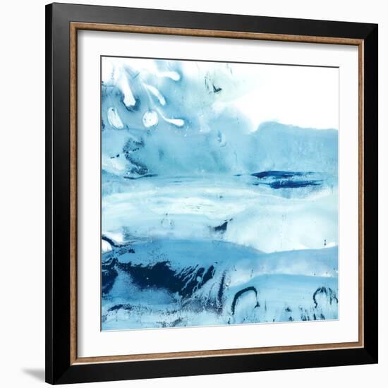 Blue Currents IV-Ethan Harper-Framed Art Print