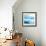 Blue Currents IV-Ethan Harper-Framed Art Print displayed on a wall