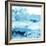 Blue Currents IV-Ethan Harper-Framed Art Print