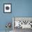 Blue Dahlia-Kiana Mosley-Framed Art Print displayed on a wall