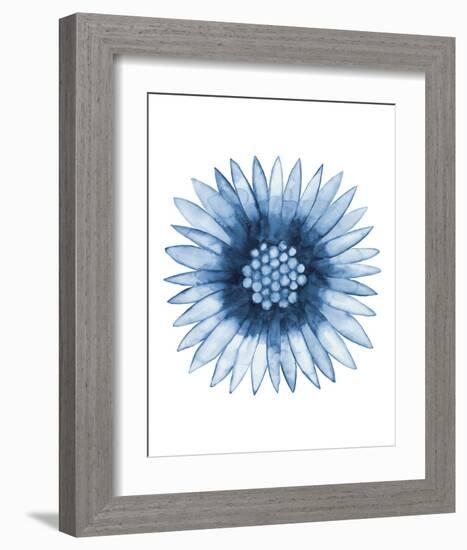 Blue Daisy-Cathe Hendrick-Framed Art Print