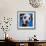 Blue Dalmation-R Berghaus-Framed Art Print displayed on a wall