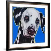 Blue Dalmation-R Berghaus-Framed Art Print