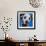 Blue Dalmation-R Berghaus-Framed Art Print displayed on a wall