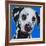 Blue Dalmation-R Berghaus-Framed Art Print