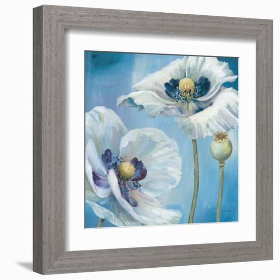 Blue Dance II-Lisa Audit-Framed Art Print