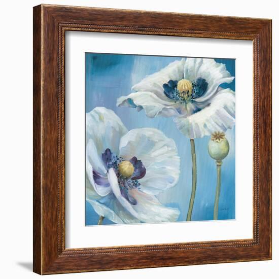 Blue Dance II-Lisa Audit-Framed Art Print