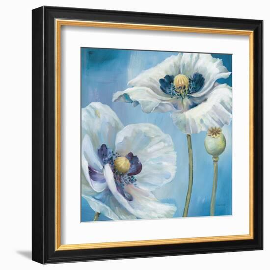 Blue Dance II-Lisa Audit-Framed Art Print