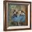 Blue dancers. Around 1893-96. Oil on canvas.-Edgar Degas-Framed Giclee Print