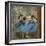 Blue dancers. Around 1893-96. Oil on canvas.-Edgar Degas-Framed Giclee Print