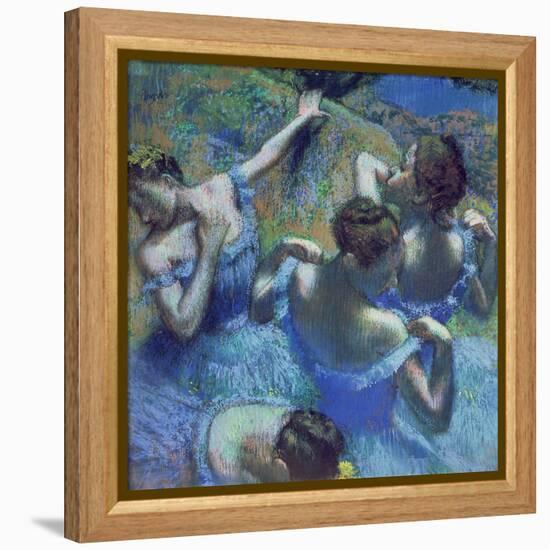 Blue Dancers, circa 1899-Edgar Degas-Framed Premier Image Canvas