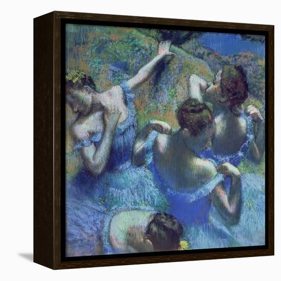 Blue Dancers, circa 1899-Edgar Degas-Framed Premier Image Canvas