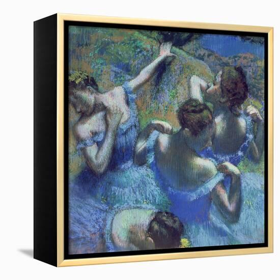 Blue Dancers, circa 1899-Edgar Degas-Framed Premier Image Canvas