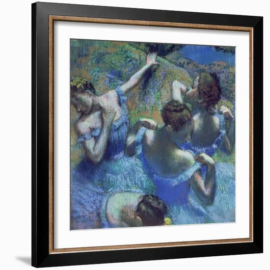 Blue Dancers, circa 1899-Edgar Degas-Framed Premium Giclee Print