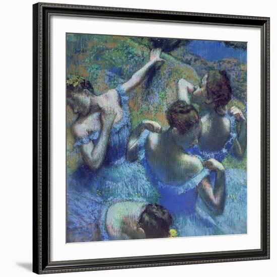 Blue Dancers, circa 1899-Edgar Degas-Framed Giclee Print