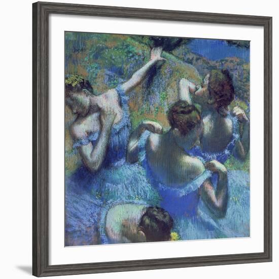 Blue Dancers, circa 1899-Edgar Degas-Framed Giclee Print