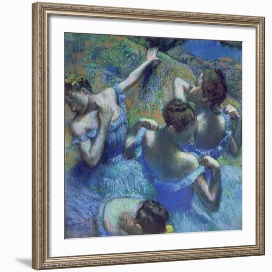 Blue Dancers, circa 1899-Edgar Degas-Framed Giclee Print