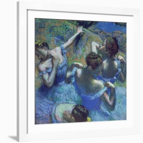 Blue Dancers, circa 1899-Edgar Degas-Framed Giclee Print