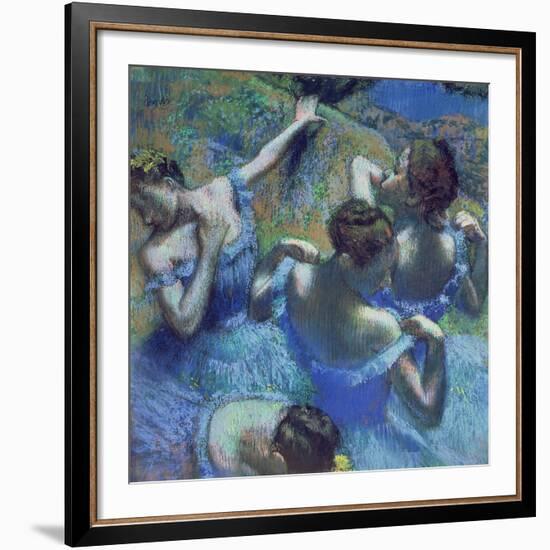 Blue Dancers, circa 1899-Edgar Degas-Framed Giclee Print