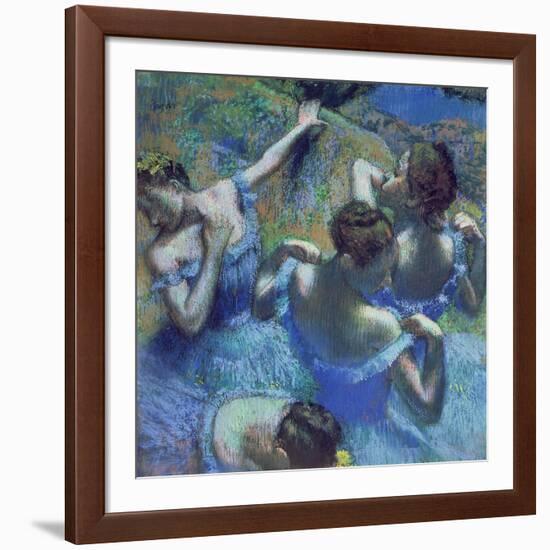 Blue Dancers, circa 1899-Edgar Degas-Framed Giclee Print