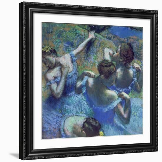 Blue Dancers, circa 1899-Edgar Degas-Framed Giclee Print