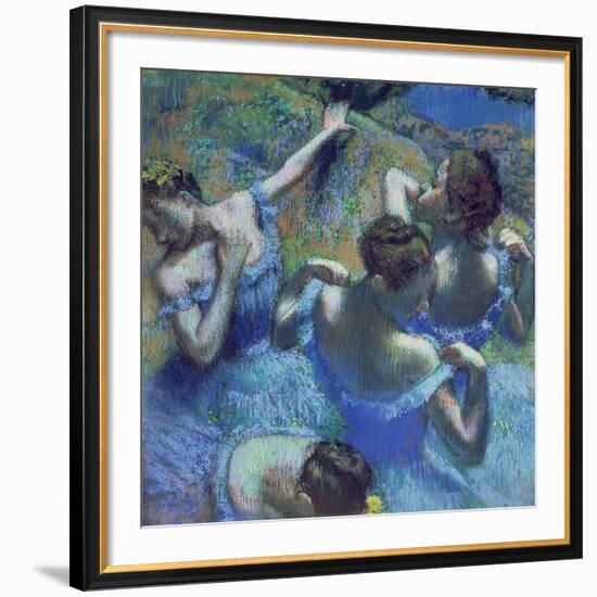 Blue Dancers, circa 1899-Edgar Degas-Framed Giclee Print