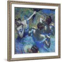 Blue Dancers, circa 1899-Edgar Degas-Framed Giclee Print