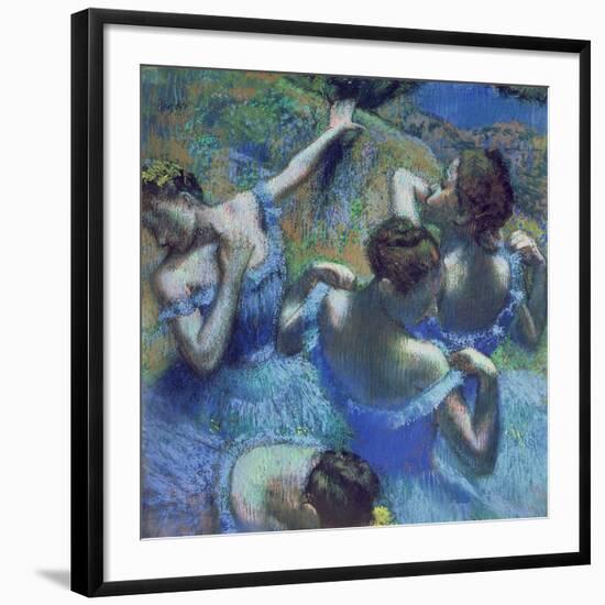 Blue Dancers, circa 1899-Edgar Degas-Framed Giclee Print