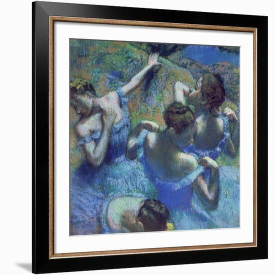 Blue Dancers, circa 1899-Edgar Degas-Framed Giclee Print