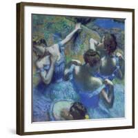 Blue Dancers, circa 1899-Edgar Degas-Framed Giclee Print
