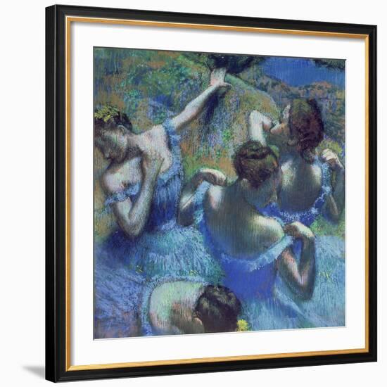 Blue Dancers, circa 1899-Edgar Degas-Framed Giclee Print