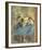 Blue Dancers-Edgar Degas-Framed Giclee Print