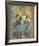 Blue Dancers-Edgar Degas-Framed Giclee Print