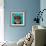 Blue Dark Chihuahua-Carolee Vitaletti-Framed Art Print displayed on a wall