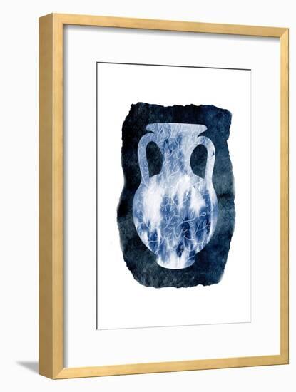 Blue Decor-Sheldon Lewis-Framed Art Print