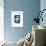 Blue Decor-Sheldon Lewis-Framed Art Print displayed on a wall