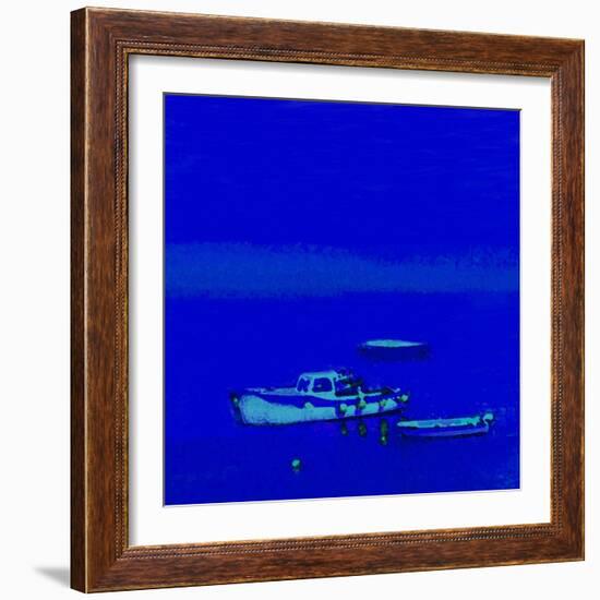 blue deep-Kenny Primmer-Framed Art Print