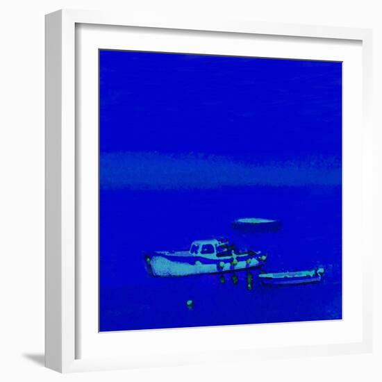 blue deep-Kenny Primmer-Framed Art Print