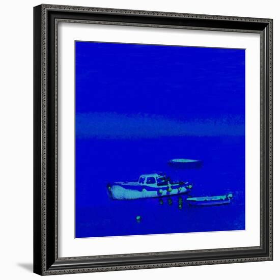 blue deep-Kenny Primmer-Framed Art Print