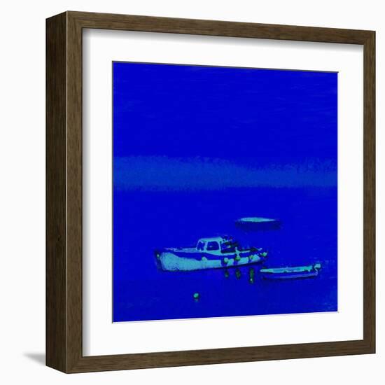 blue deep-Kenny Primmer-Framed Art Print