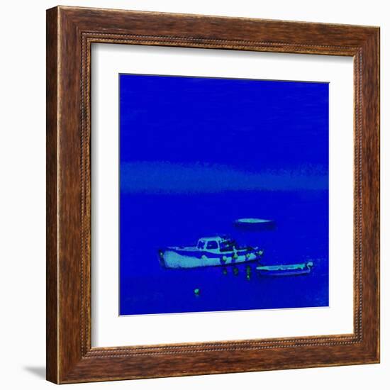 blue deep-Kenny Primmer-Framed Art Print