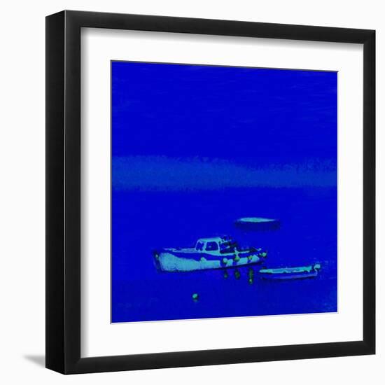 blue deep-Kenny Primmer-Framed Art Print