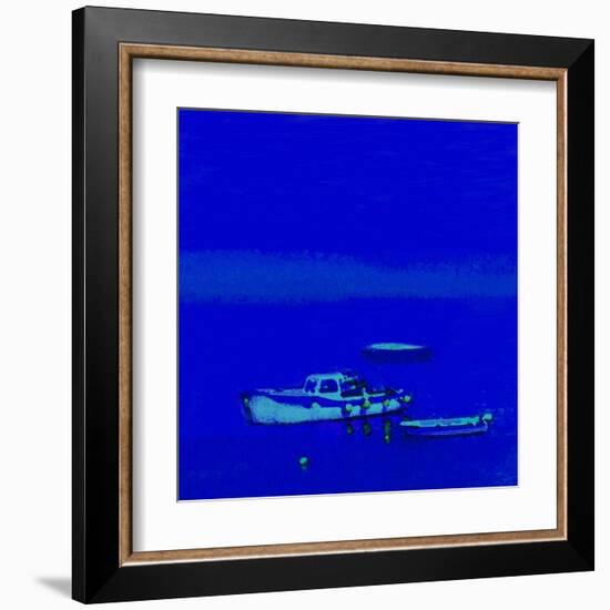 blue deep-Kenny Primmer-Framed Art Print