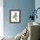 Blue Delphinium-Judy Stalus-Framed Art Print displayed on a wall